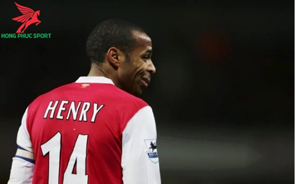 Ý nghĩa số áo 14 của Thierry Henry