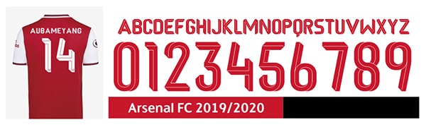 font-ao-arsenal-2019-2020