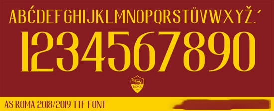 font-ao-as-roma-2018-2019