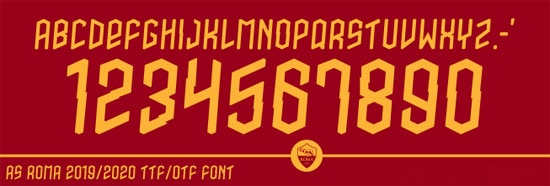 font-ao-as-roma-2019-2020