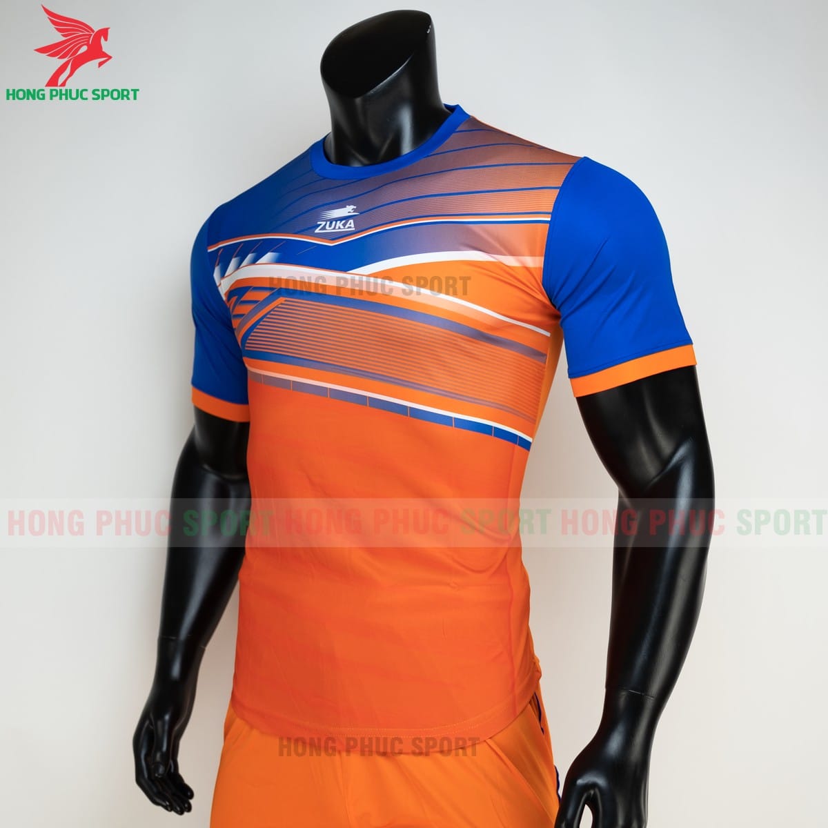 ao-bong-da-khong-logo-Zuka-01-mau-cam-3