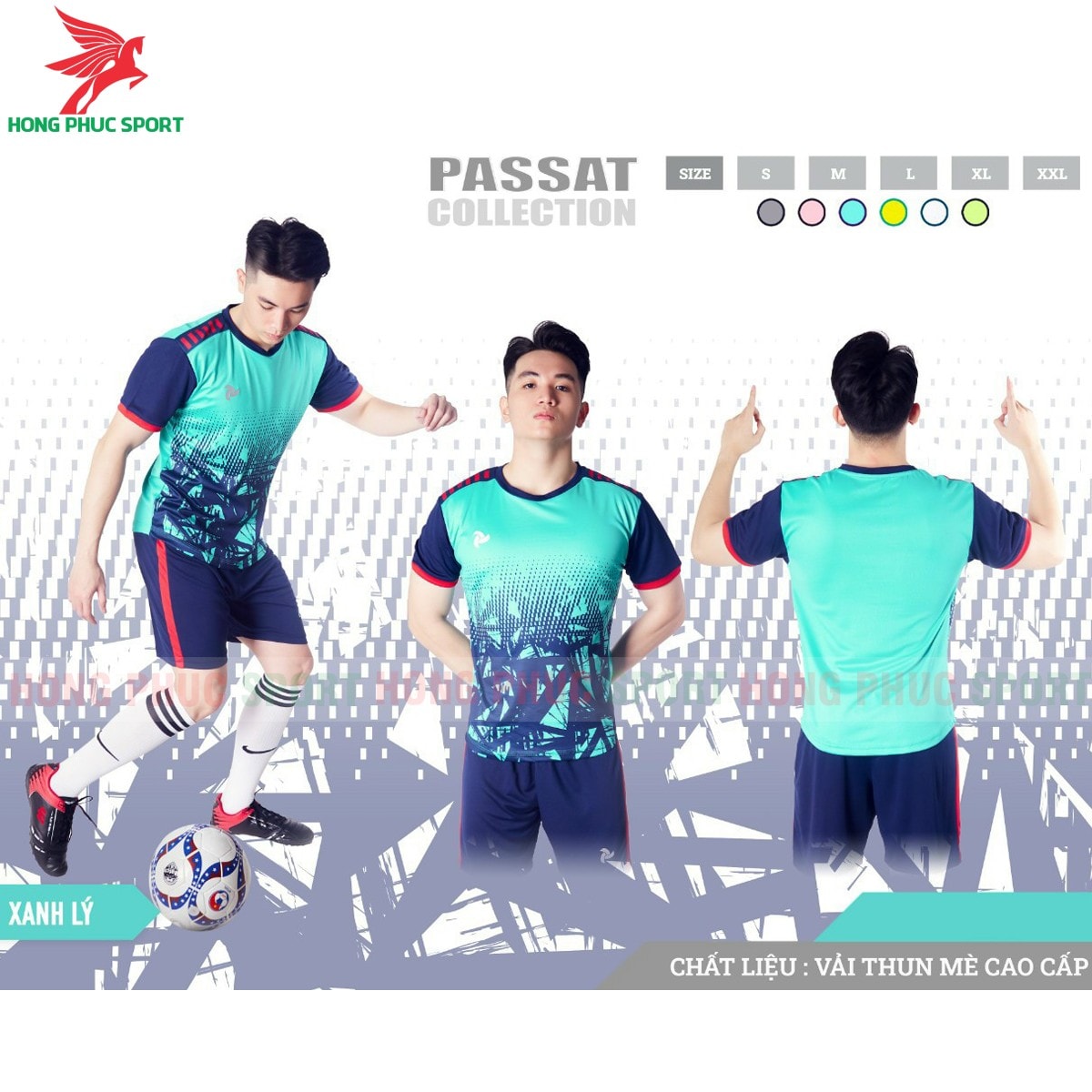 ao-bong-da-justplay-Passat-2021-mau-xanh-ngoc