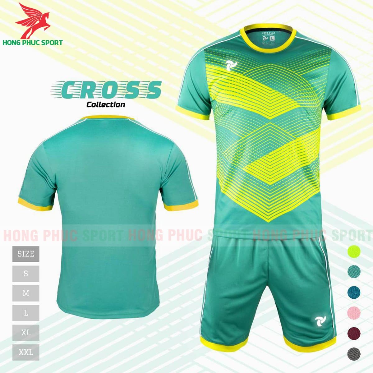 ao-bong-da-justplay-Cross-2021-mau-xanh-la