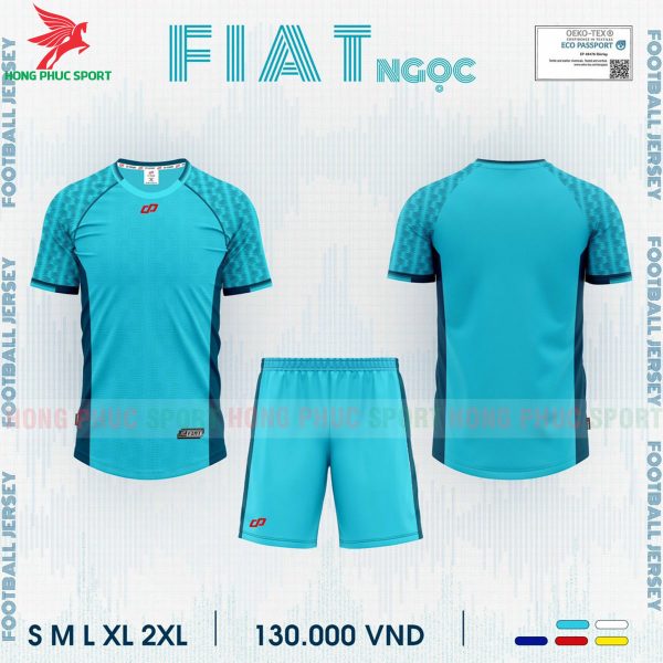 ao-bong-da-khong-logo-fiat-xanh-ngoc-1