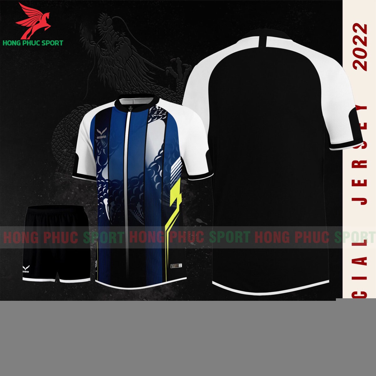 ao-bong-da-khong-logo-nidu-carp-dragon-tim-than