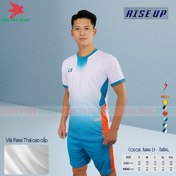 ao-bong-da-khong-logo-cz-sport-rise-up-xanh-ly