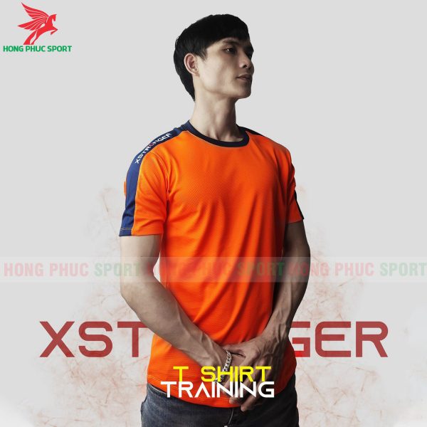 ao-bong-da-khong-logo-xstronger-training-mau-cam