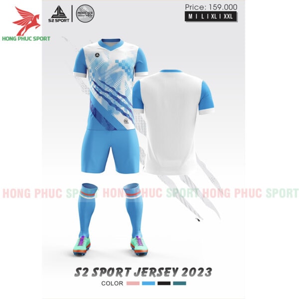 ao-bong-da-khong-logo-s2-sport-jersey-xanh-duong