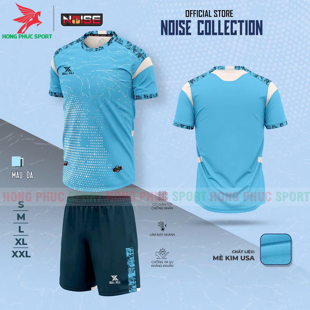 ao-da-banh-khong-logo-dullkill-noise-xanh-da