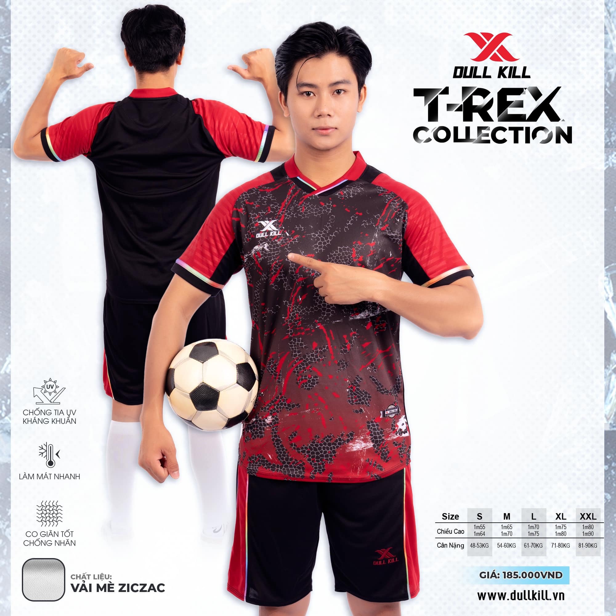 ao-da-banh-khong-logo-dullkill-t-rex-den