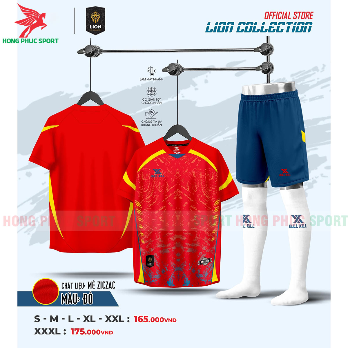 ao-da-banh-khong-logo-dullkill-lion-do